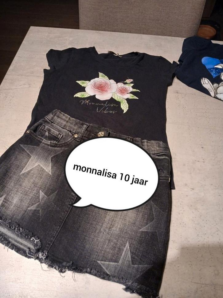 Set van monnalisa 10 jaar in nieuwstaat ., Kinderen en Baby's, Kinderkleding | Maat 140, Ophalen of Verzenden