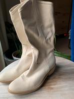Witte suède cowboy laarzen, Kleding | Dames, Lorenzo, Hoge laarzen, Wit, Zo goed als nieuw