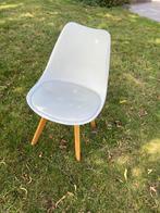 4 gratis stoelen, Huis en Inrichting, Ophalen, Gebruikt, Wit, Hout