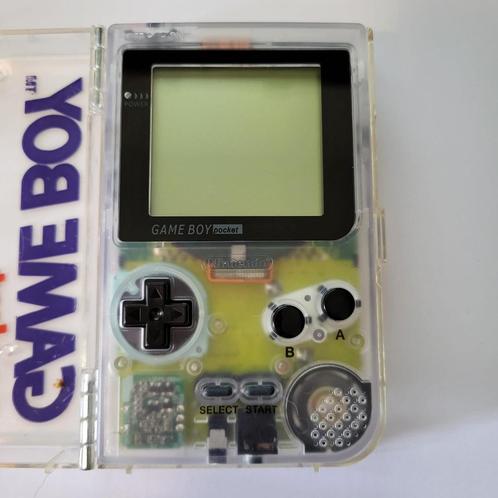 Gameboy Pocket - Transparant geel, Games en Spelcomputers, Spelcomputers | Nintendo Game Boy, Ophalen of Verzenden