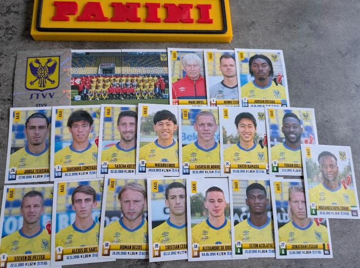 Panini FOOTBALL 2018/19 STICKERS 21X SINT TRUIDEN VOETBAL, Hobby en Vrije tijd, Stickers en Plaatjes, Nieuw, Ophalen of Verzenden