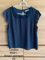 T-shirt Lola & Liza maat L, Vêtements | Femmes, T-shirts, Comme neuf, Manches courtes, Bleu, Taille 42/44 (L)