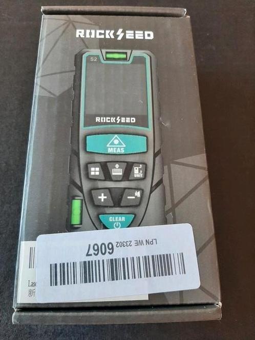 Laser afstandsmeter Rockseed S2 50 meter  nieuwe staat, Doe-het-zelf en Bouw, Meetapparatuur, Nieuw, Afstand, Verzenden