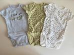 Mooie set van 3 rompertjes, Kinderen en Baby's, Babykleding | Maat 68, Nacht- of Onderkleding, Jongetje of Meisje, Cool Club, Nieuw