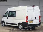 Peugeot Boxer 110pk Dubbel Cabine L2H2 Trekhaak Airco Cruise, Achat, Euro 6, Entreprise, Boîte manuelle
