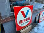 VALVOLINE motor olie oud reclamebord, Verzamelen, Ophalen, Gebruikt, Reclamebord