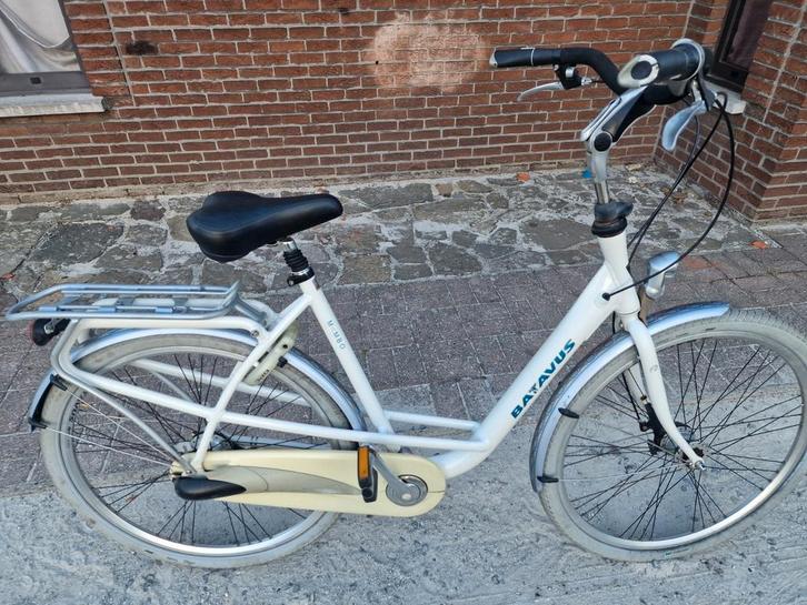 Damesfiets batavus mambo 28" 57 cm, Fietsen en Brommers, Fietsen | Dames | Damesfietsen, Gebruikt, Batavus, Versnellingen, 56 cm of meer