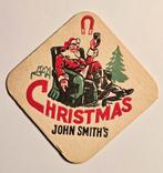 Kerst John Smith Bierviltje Bierdeckel Coaster, Verzamelen, Ophalen of Verzenden, Viltje(s)