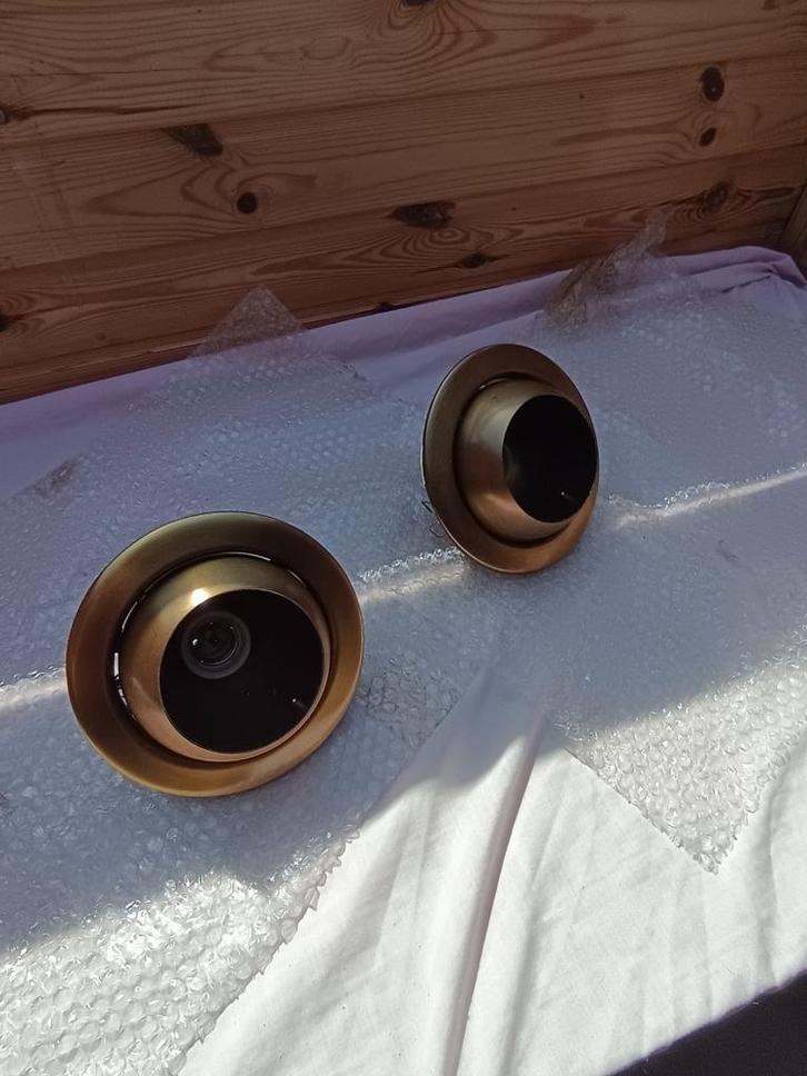 2 Lampenarmaturen, Huis en Inrichting, Lampen | Lampenkappen, Ophalen