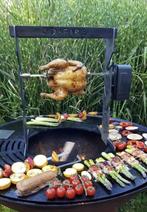 Bbq plancha en acier corten, Tuin en Terras, Houtskoolbarbecues, Ophalen of Verzenden