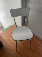 Formica stoel wit, Huis en Inrichting, Stoelen, Ophalen, Zo goed als nieuw, Wit