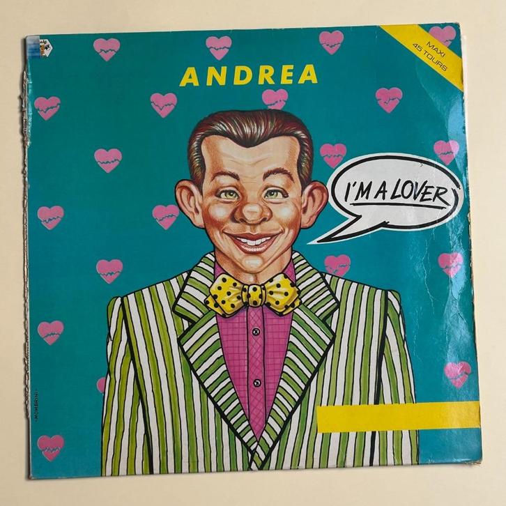 Andrea  – I'm A Lover - 1985, Cd's en Dvd's, Vinyl | Pop, Gebruikt, 1980 tot 2000, 12 inch, Ophalen of Verzenden