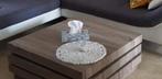salon tafel - gefineerd hout, Ophalen, 50 tot 100 cm, Vierkant, 50 tot 100 cm