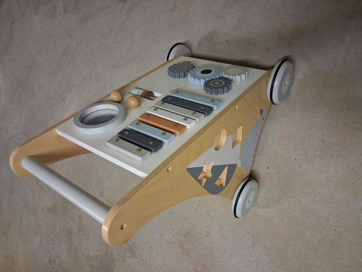 Tryco loopwagen hout, Kinderen en Baby's, Speelgoed |Speelgoedvoertuigen, Zo goed als nieuw, Ophalen