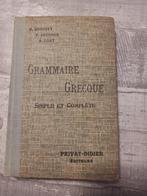 Grammaire Grecque, Ophalen of Verzenden