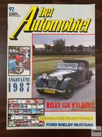 Magazine Het Automobiel 1987 #92 Nederlands, Boeken, Auto's | Folders en Tijdschriften, Ophalen of Verzenden, Gelezen