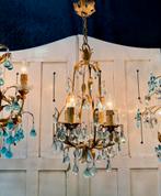 Keuze uit 3 oude gerestaureerde kroonluchters, Antiek en Kunst, Ophalen of Verzenden