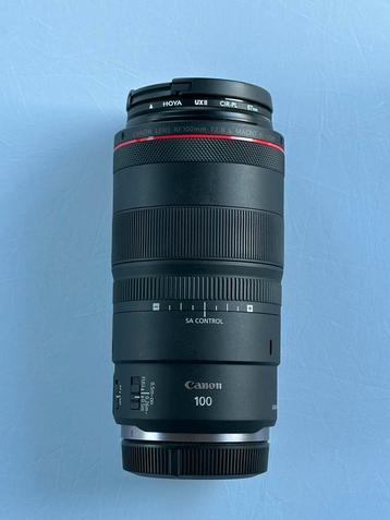 Canon RF 100 mm f/2,8 L Macro IS USM + Circ Pol. Filter beschikbaar voor biedingen