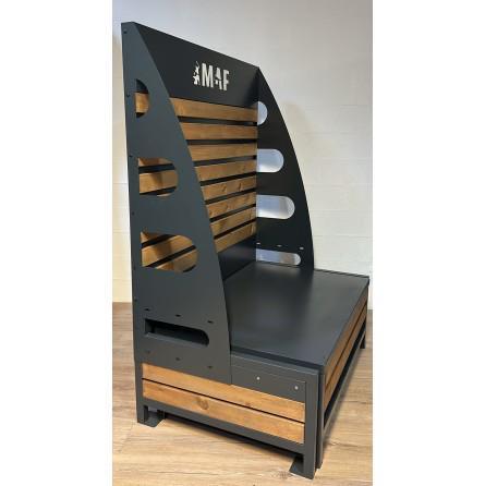 Gondelwanddisplay met zetmeel, Zakelijke goederen, Kantoor en Winkelinrichting | Magazijn, Stelling en Opslag, Ophalen of Verzenden