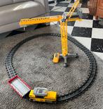 Playmobil kraan en trein, Ophalen, Gebruikt