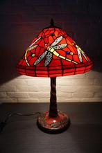 Lampe Tiffany rouge - 60 cm, Antiquités & Art, Enlèvement ou Envoi