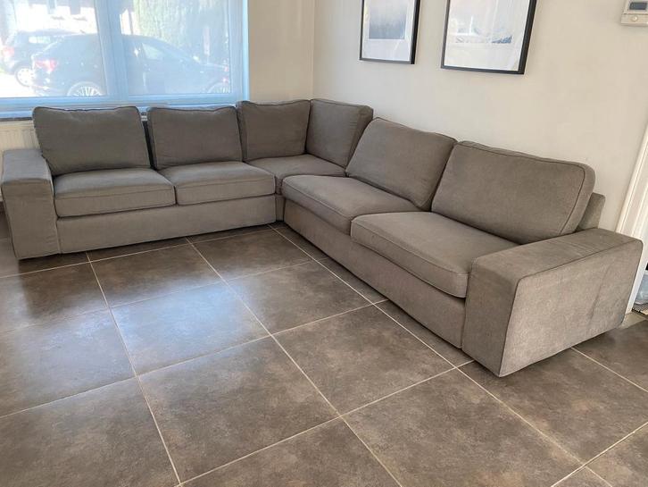 canapé kivik 5 places ikea, Maison & Meubles, Canapés | Coins salons complets, Utilisé, Bois, Tissus, Enlèvement