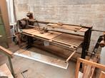Langband schuurmachine, Ophalen