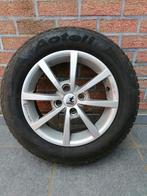 4 pneus d'hiver sur jante alu185/65 R15 88H très bon état, Band(en), 15 inch, Gebruikt, Winterbanden