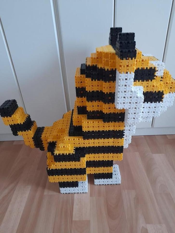 nieuw, tijger in clickx blokken, Kinderen en Baby's, Speelgoed | Bouwstenen, Nieuw, Overige merken, Ophalen of Verzenden