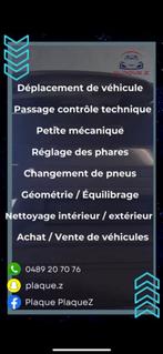Déplacement voiture, Ophalen, Nieuw