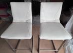 Barstoelen Henders & Hazel 2 stuks, Ophalen, Gebruikt, Metaal, Met voetsteun