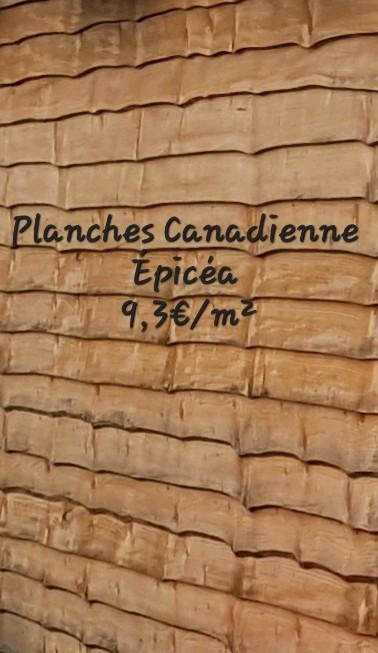 Planches Canadiennes, Bricolage & Construction, Bois & Planches, Neuf, Planche, Épicéa, 300 cm ou plus, 25 à 50 mm, Enlèvement