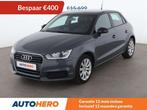 Audi A1 1.0 TFSI (bj 2017, automaat), Auto's, Zwart, Leder, 5 zetels, USB