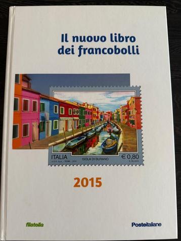 LIVRE DE TIMBRES COMPLET DE LA RÉPUBLIQUE D'ITALIE 2015 MF10 beschikbaar voor biedingen