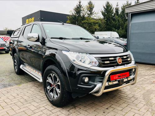 Fiat Fullback 2.4d 4X4 180PK Euro6b Lichtevracht 1J Garantie, Autos, Fiat, Entreprise, Achat, Fullback, 4x4, Diesel, Euro 6, Noir