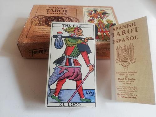 Jeu de TAROT espagnol bilingue  Fournier 1975, Collections, Cartes à jouer, Jokers & Jeux des sept familles, Neuf, Enlèvement ou Envoi