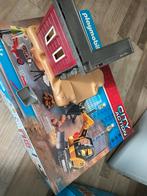 Bouwwerf graafmachien, Kinderen en Baby's, Speelgoed | Playmobil, Ophalen, Zo goed als nieuw