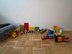 Duplo: Grote set met  oa Trein - sporen - blokken - popjes, Kinderen en Baby's, Ophalen, Zo goed als nieuw, Duplo