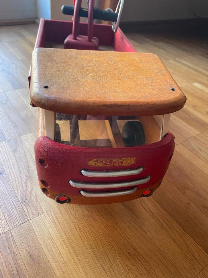 Houten sloopwagen, Kinderen en Baby's, Speelgoed | Houten speelgoed, Gebruikt, Rij- of Hobbelspeelgoed, Ophalen