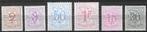 Belgie 1957 - Yvert/OBP 1026A-1027B - Heraldische leeuw (PF), Postzegels en Munten, Postzegels | Europa | België, Verzenden, Postfris