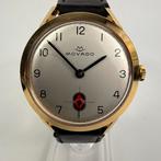 NOS Movado horloge - speciale wijzerplaat van Gilera Motor, Ophalen of Verzenden