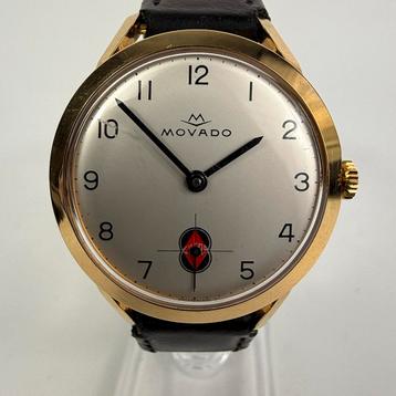 NOS Movado horloge - speciale wijzerplaat van Gilera Motor beschikbaar voor biedingen
