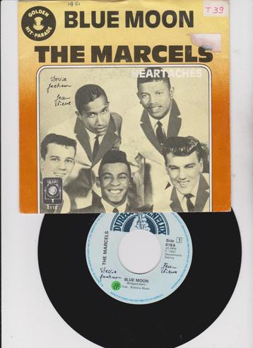 The Marcels – Blue Moon  Doo Wop     juke-box 7" beschikbaar voor biedingen
