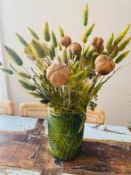 Gedroogde bloemen met vaas, Enlèvement