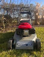 Honda grasmachine te koop., Tuin en Terras, Grasmaaiers, Honda, Opvangbak, Ophalen of Verzenden, Zo goed als nieuw