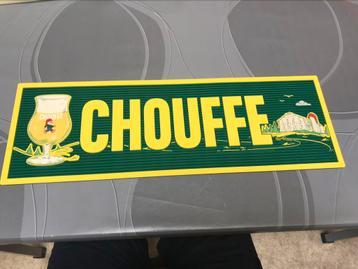 La chouffe bier, rubberen barmat nieuw logo beschikbaar voor biedingen
