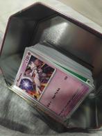 pokemon kaarten + doosje, Ophalen of Verzenden, Gebruikt, Meerdere kaarten