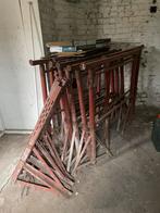 Metserschragen (9) en hangstelling (5), Doe-het-zelf en Bouw, Steigers, Ophalen, Gebruikt, Gevelsteiger