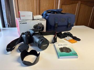 Spiegelreflexcamera Canon EOS 600D beschikbaar voor biedingen