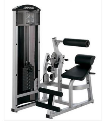 LIFEFITNESS LEGPRESS LOWERBACK/ABDOMINAL LEGCURL/ LEGEX beschikbaar voor biedingen